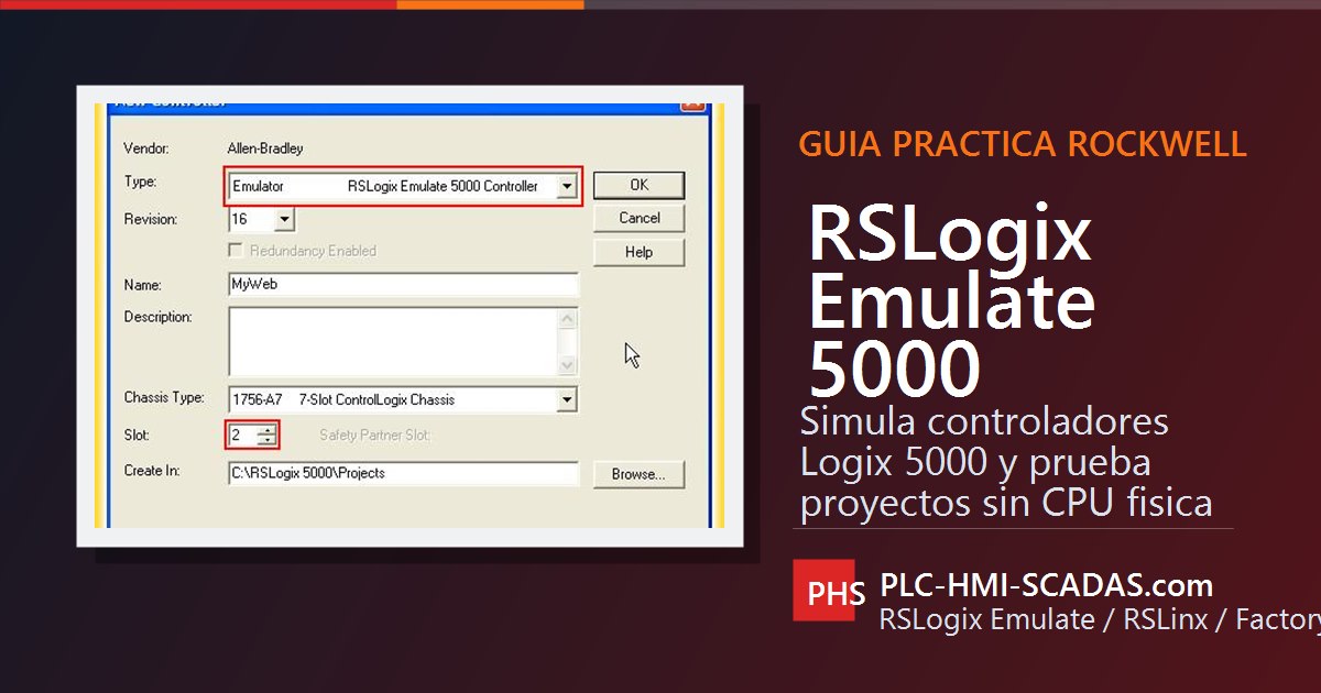 Simulación con RSLogix Emulate 5000